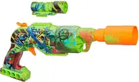 Blaster Nerf Zombie - Driller, cu 16 săgeți