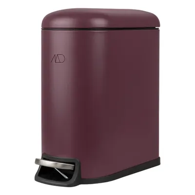 Coș de gunoi violet cu pedală din metal 5 l Mini Walther – Mette Ditmer Denmark