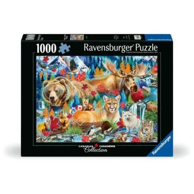 Ravensburger - Puzzle de colectie salbaticia Canadei 1000 piese