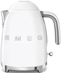 Fierbător electric Smeg - KLF03WHEU, 2400W, 1.7 l, alb