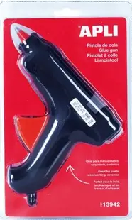 Pistol pentru lipire fierbinte APLI 40W - Cu 2 batoane de silicon