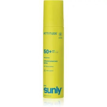 Attitude Sunly Kids Mineral Sunscreen Spray SPF 50+ spray autobronzant cu minerale fara parfum