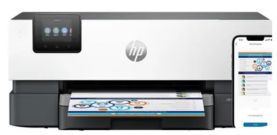 Printer HP - OfficeJet Pro 9110b, gri/alb