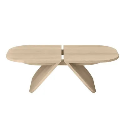 Măsuță de cafea în culoare naturală din lemn de stejar 54x100 cm Avio – Blomus