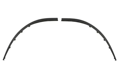 Acoperire bara Stanga/Dreapta Fata potrivit PEUGEOT 407 2004-2011 - (Set 2 bucati; negru)