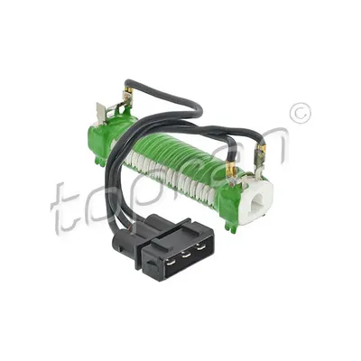 Rezistor, electromotor-ventilator TOPRAN 115 557