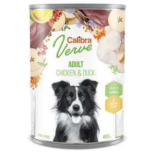 Calibra Dog Verve GF Adult Chicken and Duck 400 g conserva
