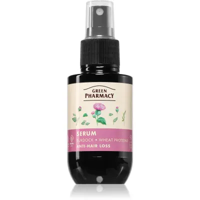Green Pharmacy Burdock & Wheat proteins Care Serum ser impotriva caderii parului 100 ml