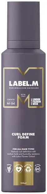 Label.m Spumă pentru definirea buclelor, 150 m