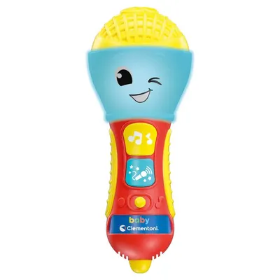 Microfon interactiv pentru bebelusi Clementoni Baby