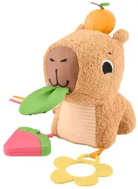Jucărie de pluș Fisher Price - Snuggly Snacky Capy