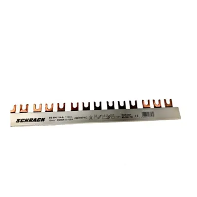 Baretă cu contacte furcă 18mm, 3 poli, 16mm², 1m