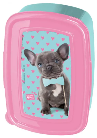 Cutie pentru mâncare Paso Studio Pets - Catel cu papion