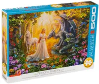 Puzzle Eurographics din 500 XL de piese - Princess' Garden, Jan Patrik