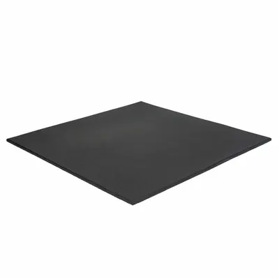 Gresie sport 100 x 100 cm - 11mm - Negru