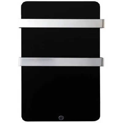 Panou radiant MAGNUM Glassheat Bathroompanel 400W 48x84x14cm negru, termostat inclus