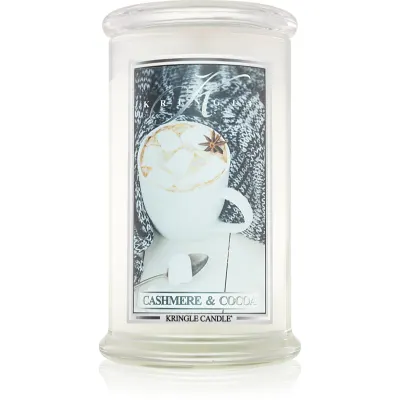 Kringle Candle Cashmere & Cocoa lumânare parfumată 624 g