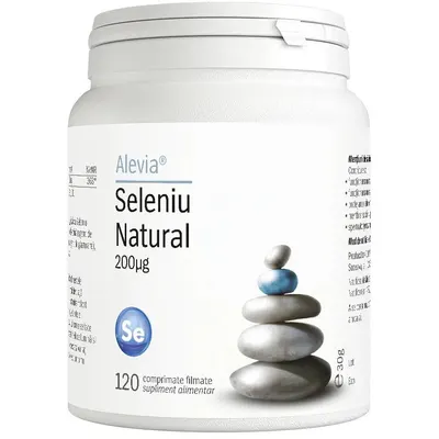 Seleniu Natural 200mg 120cpr