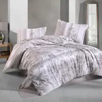 Lenjerie de pat ranforce clasy king size (smile)