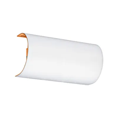 Shade semicircular for Pasteri Pro white/copper