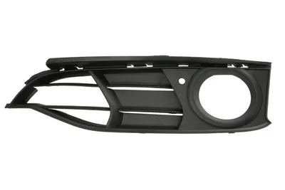 Grila ventilatie bara fata stanga potrivit BMW 3 GRAN TURISMO F34 2013-2020 - (cu orificii lampa ceata, plastic, negru)