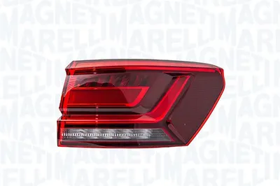 Stop spate Dreapta (extern, LED) potrivit VW TOUAREG 11.17
