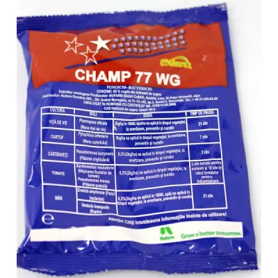 Champ 77WG 500gr, fungicid cupric de contact, NuFarm (cartof, castraveti, tomate, vita de vie, mar) - Default Title