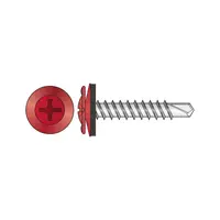 Surub Autoforant Cap Special Plat+saiba Cauciucata Epdm-4.2 X 19 Ral 8017