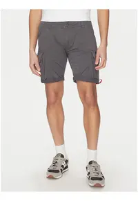 Pantaloni scurti barbati - bumbac - Gri