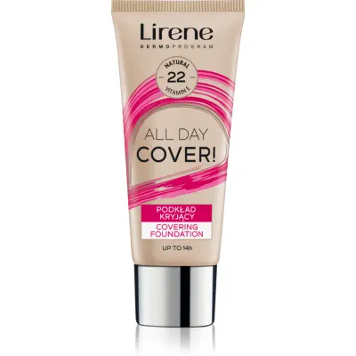 Lirene ALL DAY COVER! machiaj lichid culoare 22 Natural 30 ml
