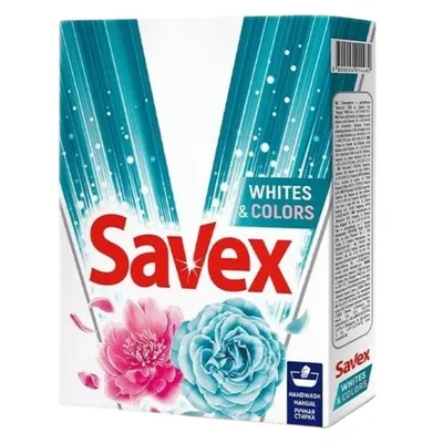 Detergent rufe manual White&Colors Savex 400g Engros