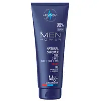 Gel de dus 3 in 1 Sport Men Power, 250ml, 4Organic