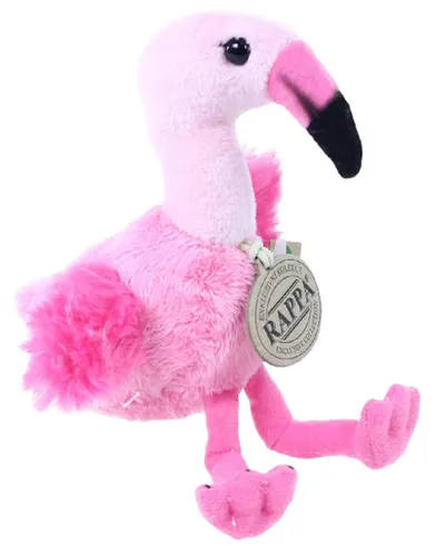 Jucărie de plus Rappa Eco Friends - Flamingo, 15 cm