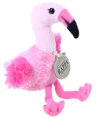 Jucărie de plus Rappa Eco Friends - Flamingo, 15 cm
