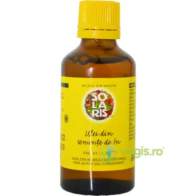 Ulei Seminte de In Presat la Rece 50ml