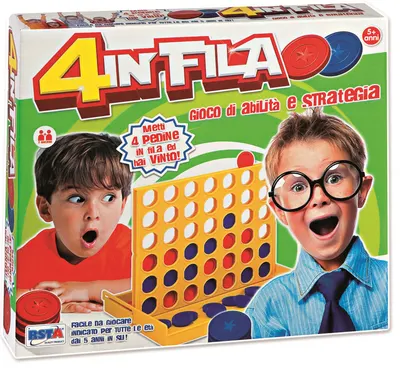 Joc de societate RS Toys - 4 in linie