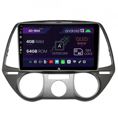 Navigatie Hyundai I20 (2008-2012), Android, A-Octacore 4GB RAM + 64GB ROM, 9 Inch - AD-BGA9004+AD-BGRKIT219