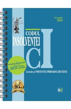 Codul insolventei Octombrie 2024 Ed. Spiralata