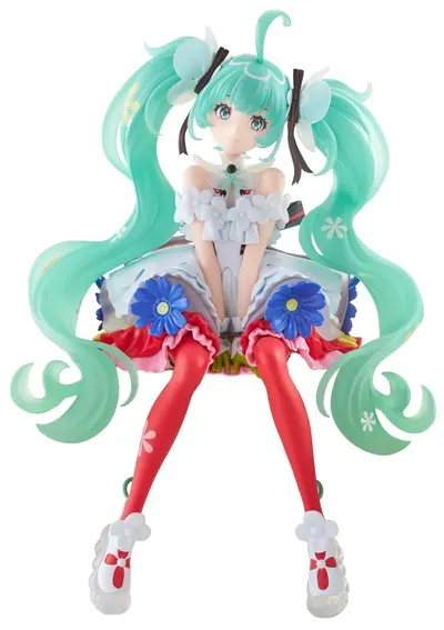 Statuetă FuRyu Animation: Hatsune Miku - Flower Dress Miku (Japan Tour), 14 cm