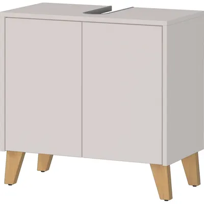 Dulap sub chiuvetă crem cu aspect mat 60x59 cm Arnea – Germania