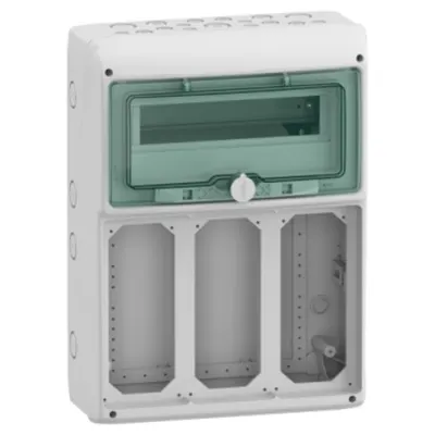 Cofret Kaedra, pentru Prize El., 340 X 460 Mm, 13 Module, 3 deschideri