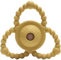 Zdrănitoare din silicon Lorelli Premium - Yellow