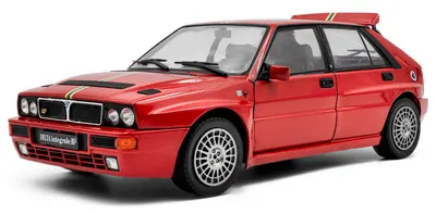 Model de colecție SOLIDO Modern: Automobile - Lancia Delta HF Integrale Edizione Finale Red, 1999