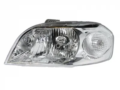Far Stanga (H4, electric, cu motor, culoare insert: cromat, culoare semnalizator: transparent) potrivit CHEVROLET AVEO KALOS