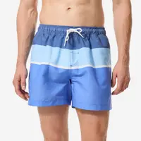 Șort de baie scurt Boardshort surf 15" 100 Strippy Bărbați