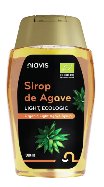 Sirop de agave light Bio, 500ml, Niavis