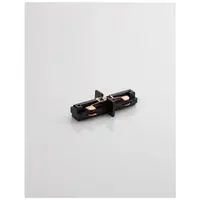 3-WIRES TRACK Negru Aluminiu Straight Interior to Connect TwoTrack Sections End to End