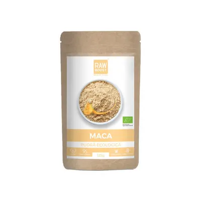 Maca Pudră ECO - Echilibru și Stabilizare Sistem Glandular-Hormonal | Rawboost