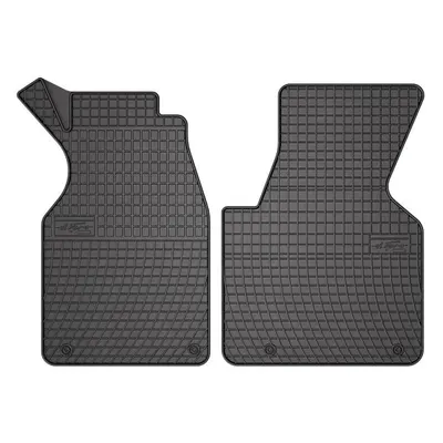 Covor podea FROGUM cauciuc, 2 buc. BASIC, fata, set, culoare neagra, potrivit VW TRANSPORTER T4 07.90-04.03, Van