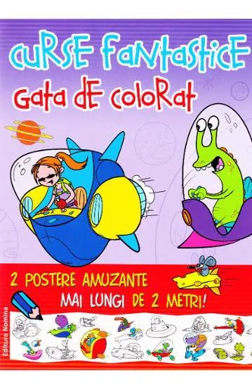Curse fantastice gata de colorat